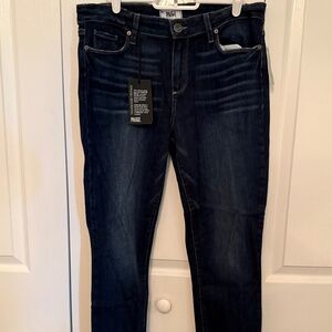NWT Paige for Anthropologie Verdugo Ankle Mid Rise Ultra Skinny Jeans